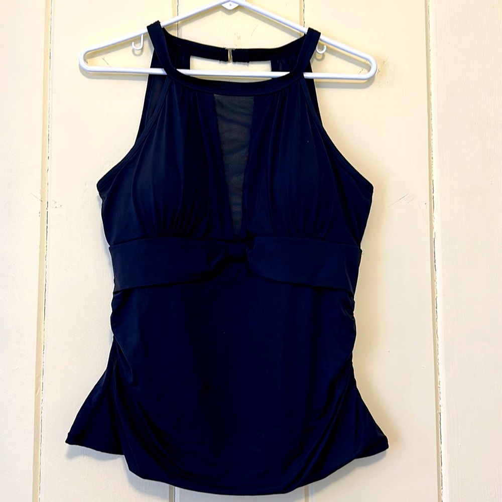 Black Tankini Top
